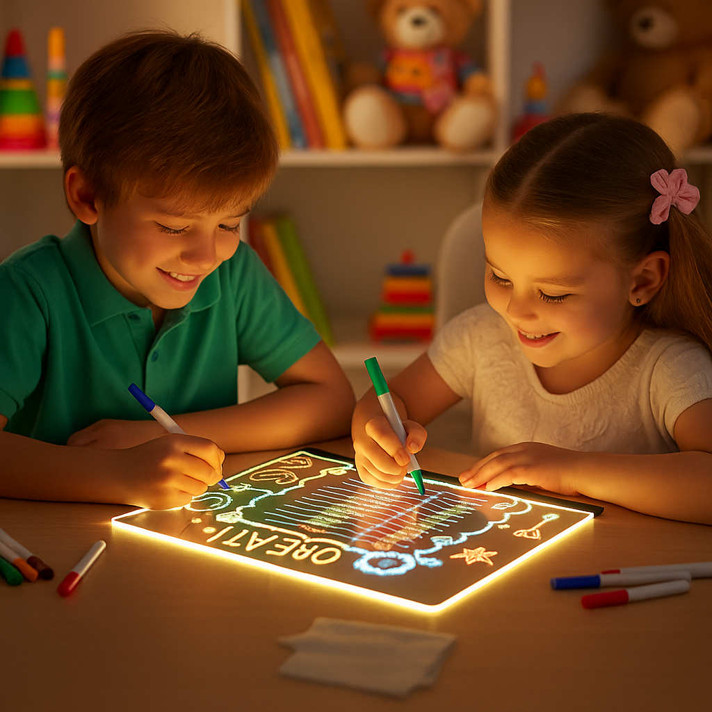 Pizarra led de colores